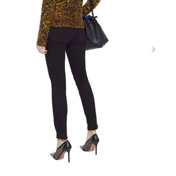 Acne Studios Black Midrise skinny jeans - Picture 2 of 3